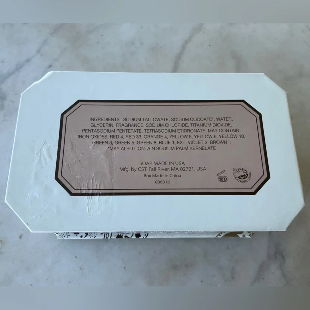 ALMOND CST COMMONWEALTH BATH SOAPS TOILETRIES LUXURIOUS NIB 10 OZ